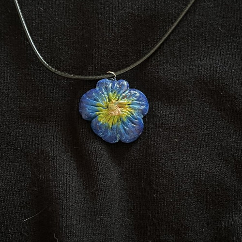 Blue Dreams handmade blue necklace