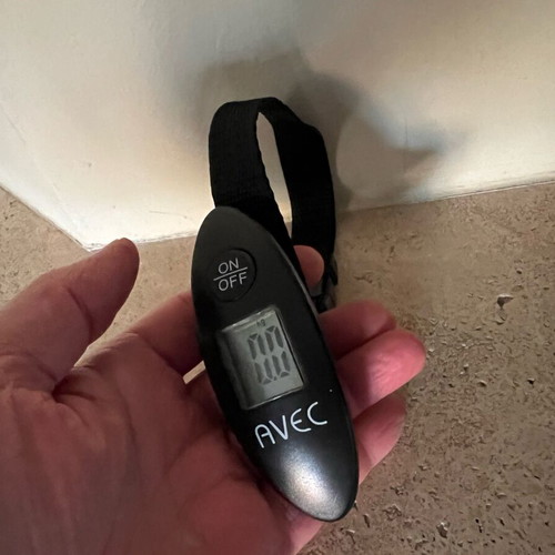 Avec digital luggage scale like new, up to 40kg