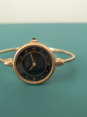 Vintage ρολόι Indica de luxe με ελβετικό μηχανισμό, επιχρυσωμένο, σαν καινούργιο