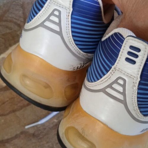 Nike Air Max360 sneakers used, blue, size 40