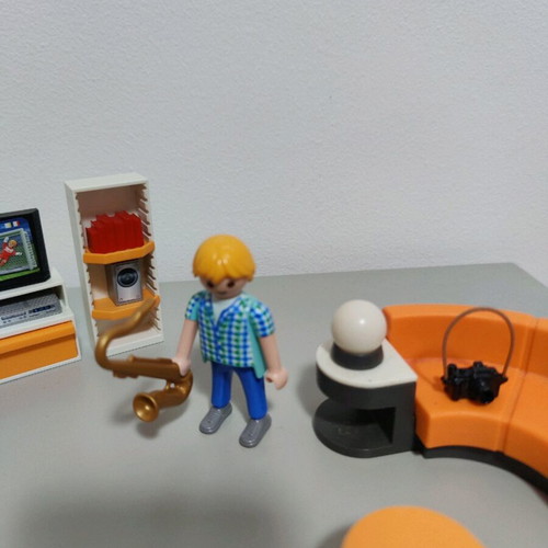 Playmobil modern living room used