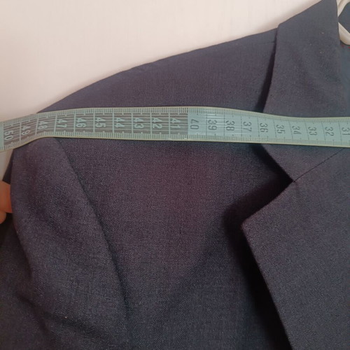 Men's jacket Italy black size 54 used, classic style