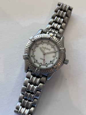 Adidas women's watch 30mm like new, white