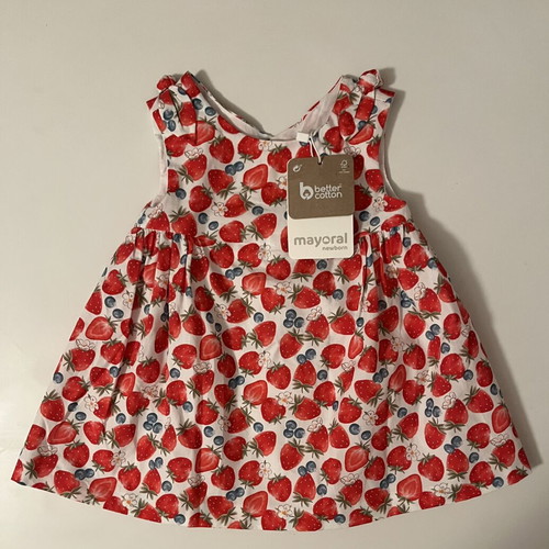 Mayoral baby dress new, size 6-9 months