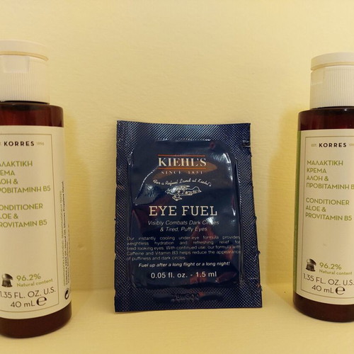 Kiehl's Eye Fuel and Korres 2 conditioner creams 40ml each new