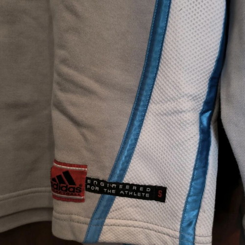 Adidas Basketball vintage hoodie used, grey and blue