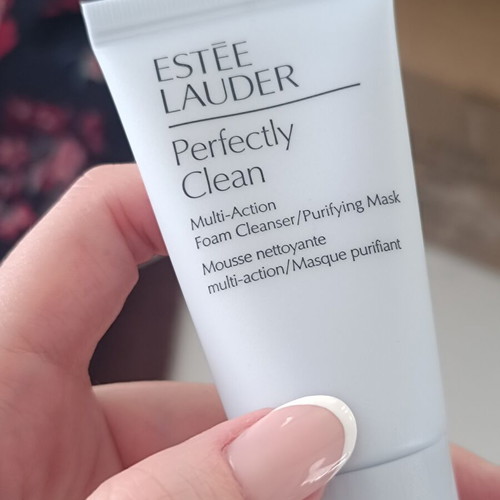 Estée Lauder Perfectly Clean multi-action foam cleanser and mask new