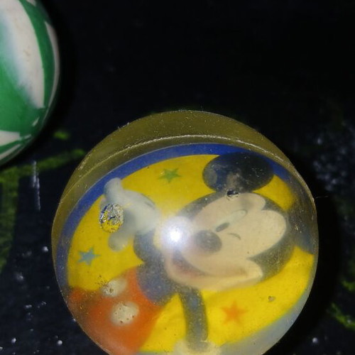Vintage balls used, set of 3 pieces