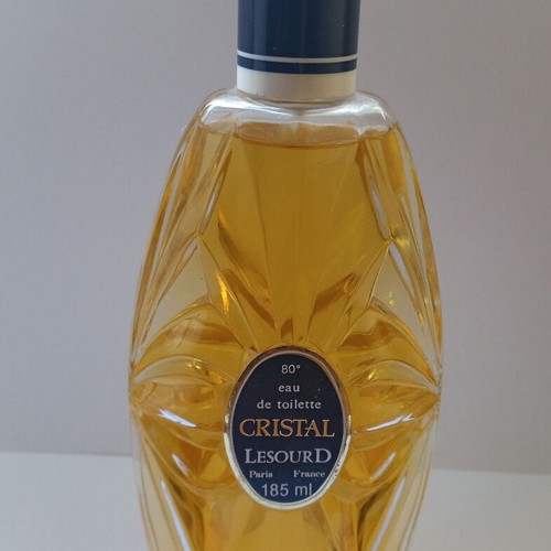 Vintage Lesourd Cristal Eau de toilette Splash 185 ml new