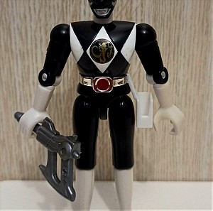 Mighty Morphin  Power Rangers Action Figure Black Zack Taylor ( Ζακ ) αυθεντική Bandai 1993