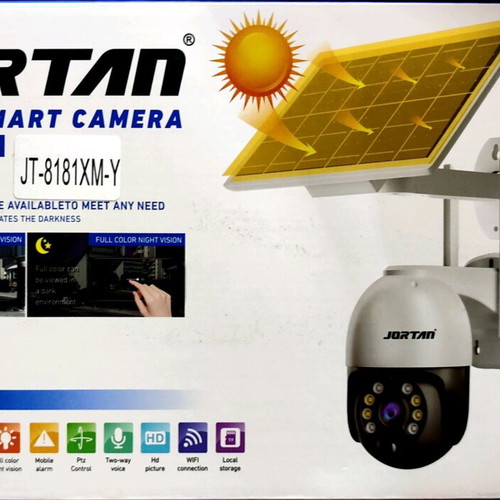 Jortan JT-8181XM Wi-Fi 1080p Full HD waterproof surveillance camera with solar panel