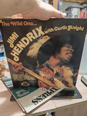 Jimi Hendrix With Curtis Knight The Wild One vinyl near mint