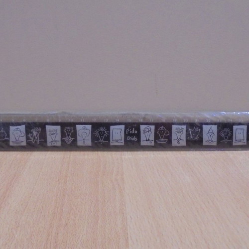 Fido Dido old school promotional ruler 30 cm from 1985 new