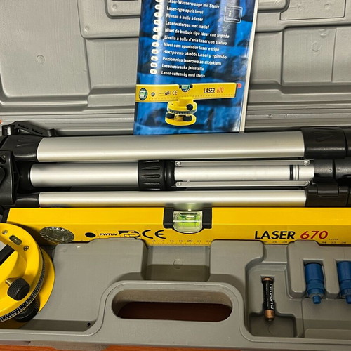 Parkside Laser Level Kit LASER 670 with tripod new