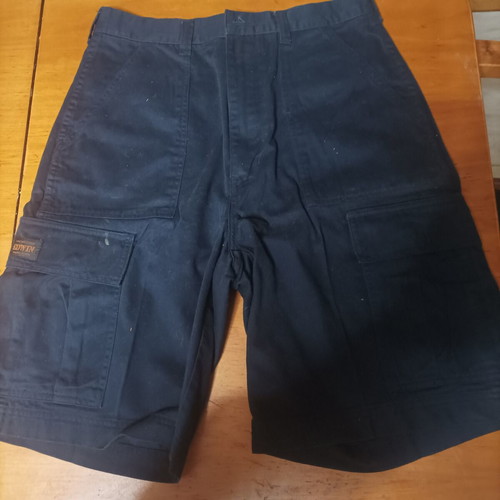 Edwin Cargo Shorts New, Dark Blue, Size L