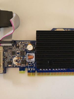 NVIDIA GeForce 8400 GS 256MB DDR2 graphics card used
