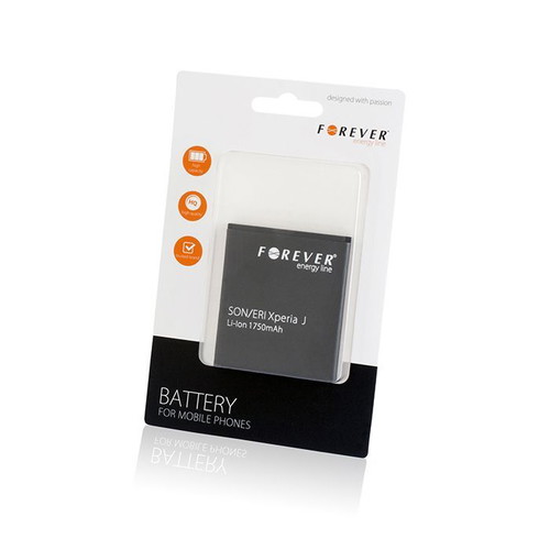 Forever Xperia replacement battery 1750mAh for Sony Xperia J