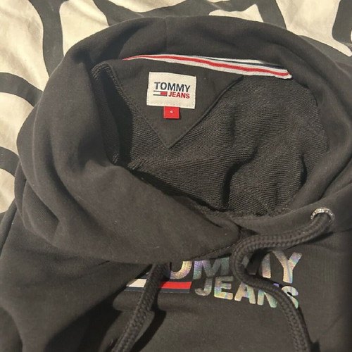 Tommy Jeans women's hoodie black like new, size S