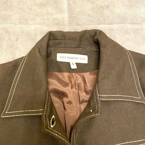 Vintage dark brown jacket like new