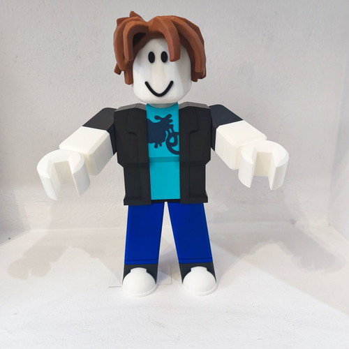 Roblox figure Bacon Hair made to order, 3D printed plastic