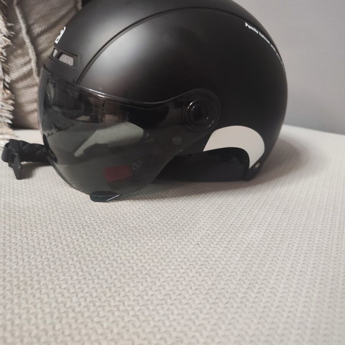 Pemila helmet for scooter and bicycle, size large, like new, tinted visor