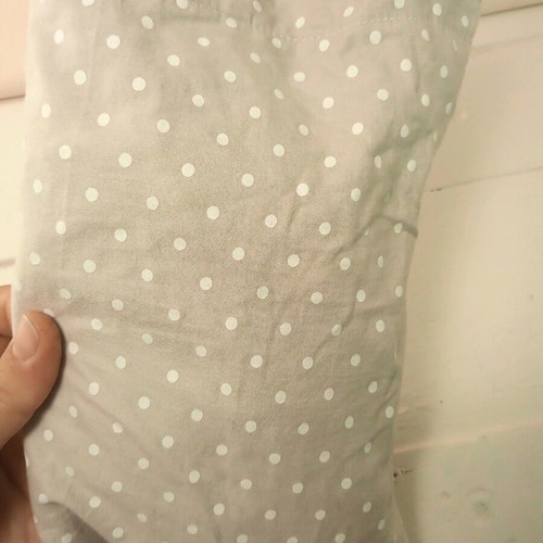 Minene nursing cover used, 100% cotton, gray