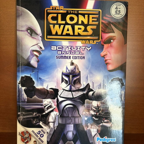 Star Wars The Clone Wars Pedigree sticker album
