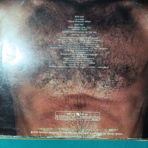 Macho I'm a Man vinyl record