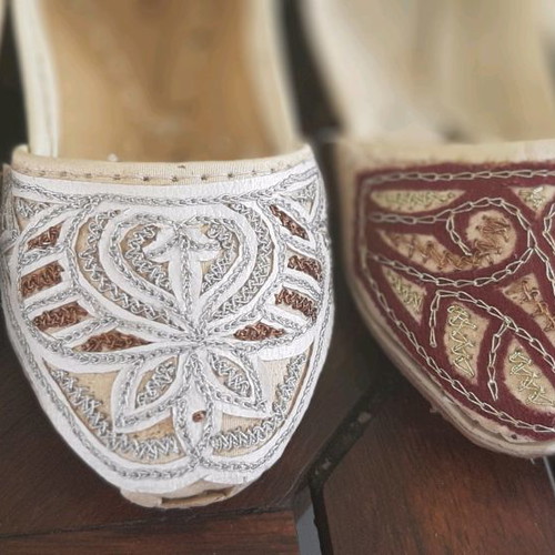 Aladdin Slippers. 2 pairs of children's shoes. Authentic from the Middle East. Aladdin Slippers.