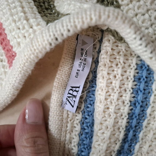 Zara knitted top like new, size S
