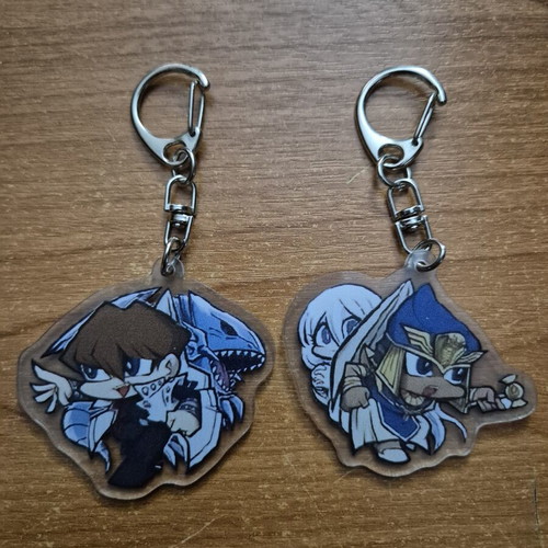 Seto Kaiba acrylic keychains new, anime Yu-Gi-Oh