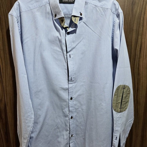 Vittorio Artist shirt XL like new, turquoise