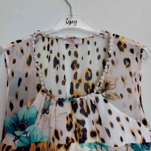 Dress very thin fabric unused size 44 suitable for wedding