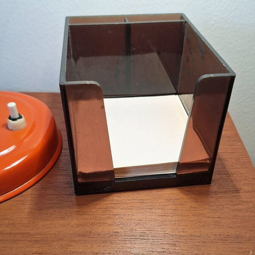 Olympic Airways pencil holder used with signs of wear and age