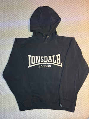 Lonsdale φούτερ μεταχειρισμένο, μαύρο, μέγεθος L