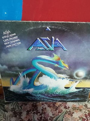 Asia βινύλιο μεταχειρισμένο, rock