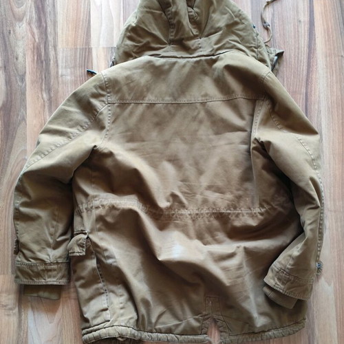 Emerson Parka jacket used, size Large with detachable fur hood