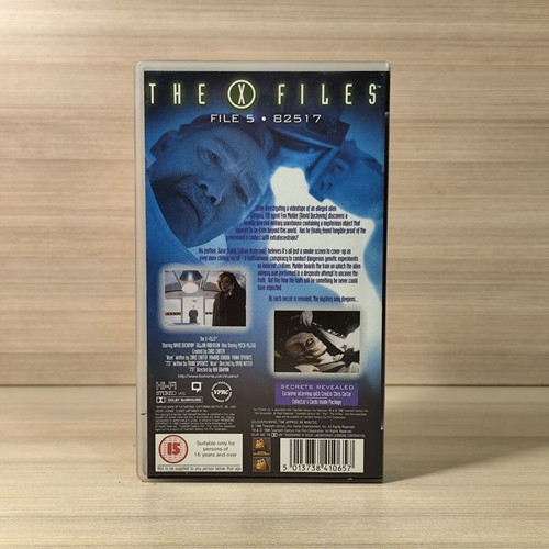 The X-Files #5 82517 VHS like new, genuine English edition