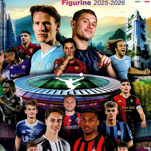 Panini Calciatori 2025-2026 album new for Italy Campionato