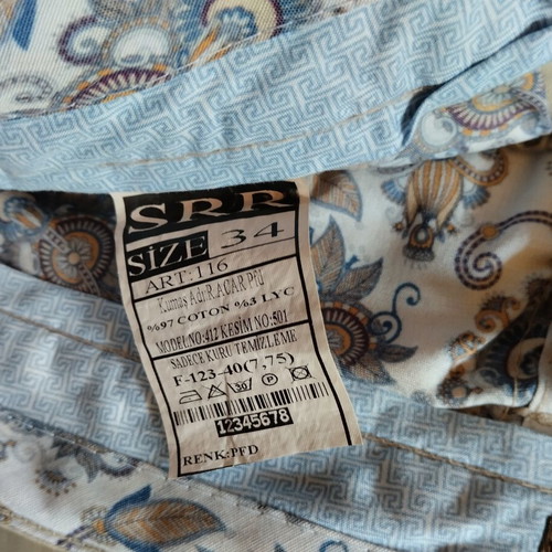Men's Pants beige size 34 like new