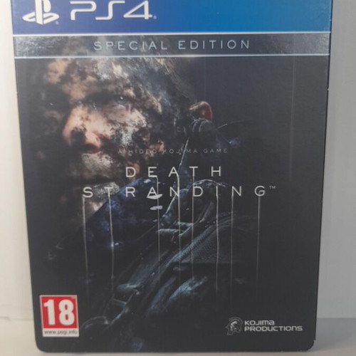 Death Stranding Special Edition PS4 like new, Greek edition with Steelbook and manual