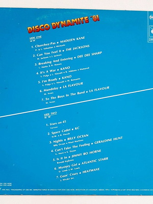 Disco Dynamite '81 vinyl record like new