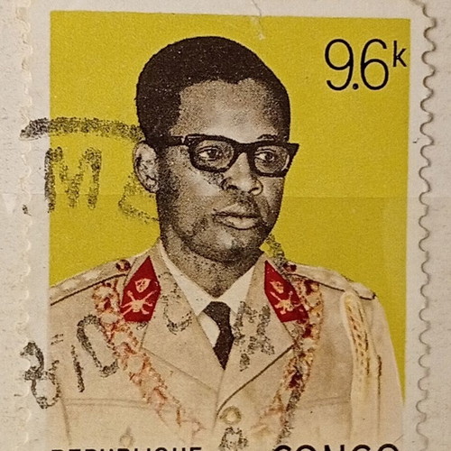 Congo stamp used