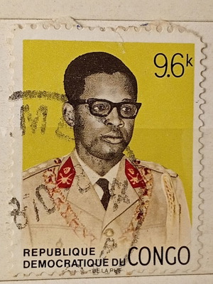 Congo stamp used