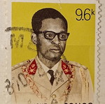 Congo stamp used