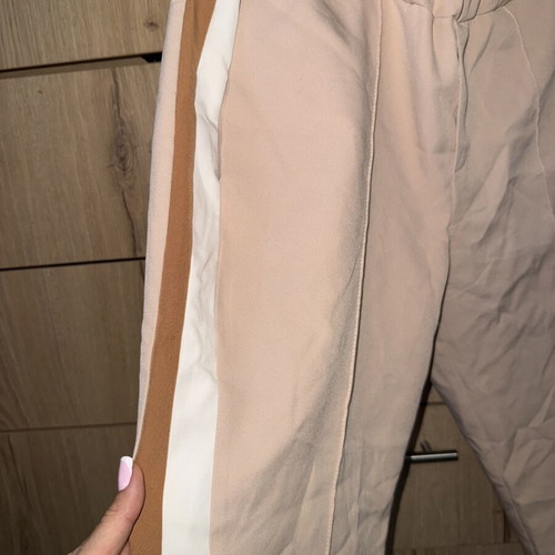 Trousers summer like new, size L, beige