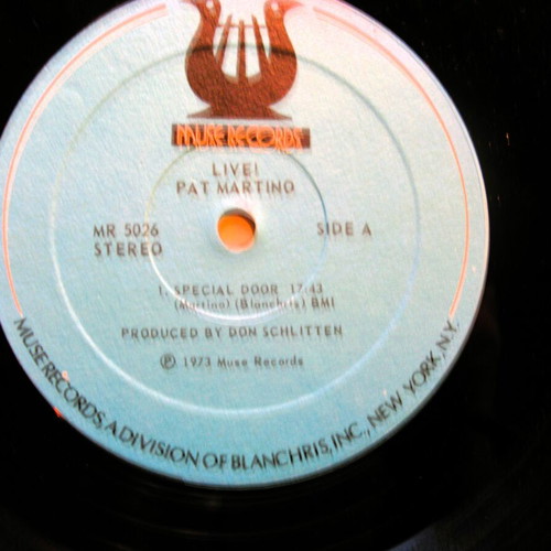 Pat Martino Live! LP σαν καινούργιο, Jazz, 1974 αυθεντική έκδοση