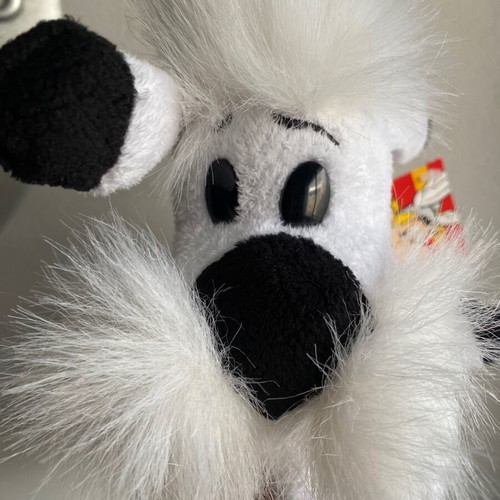 Dogmatix Idefix plush toy 2008 used from Asterix & Obelix