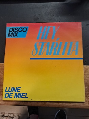 Disco Mix Hey Starlita Lune De Miel record used, good condition