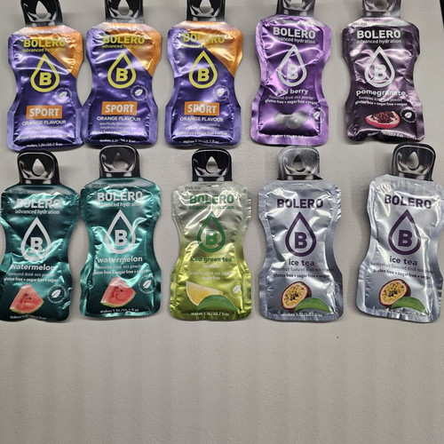 Bolero Sport Acai Berry Pomegranate Watermelon Iced Green Tea New